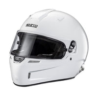 Thumbnail for SPARCO AIR PRO RF-5 AUTO RACING HELMET GLOSS WHITE PROFILE IMAGE
