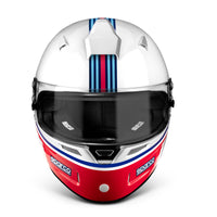 Thumbnail for Sparco Air Pro RF-5W Martini Helmet FRONT IMAGE
