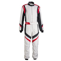 Thumbnail for Sparco Prime Spec 1 Race Suit White / Black image