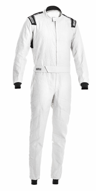 Sparco Extrema S Auto Race Suit FIA 8856-2000 White Front Image