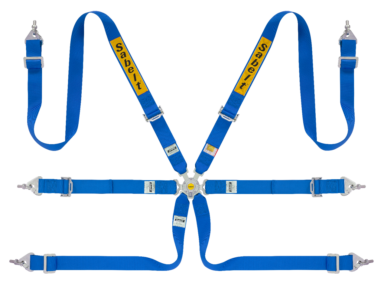 Sabelt Steel Series 2" Rally 6 Point Harness