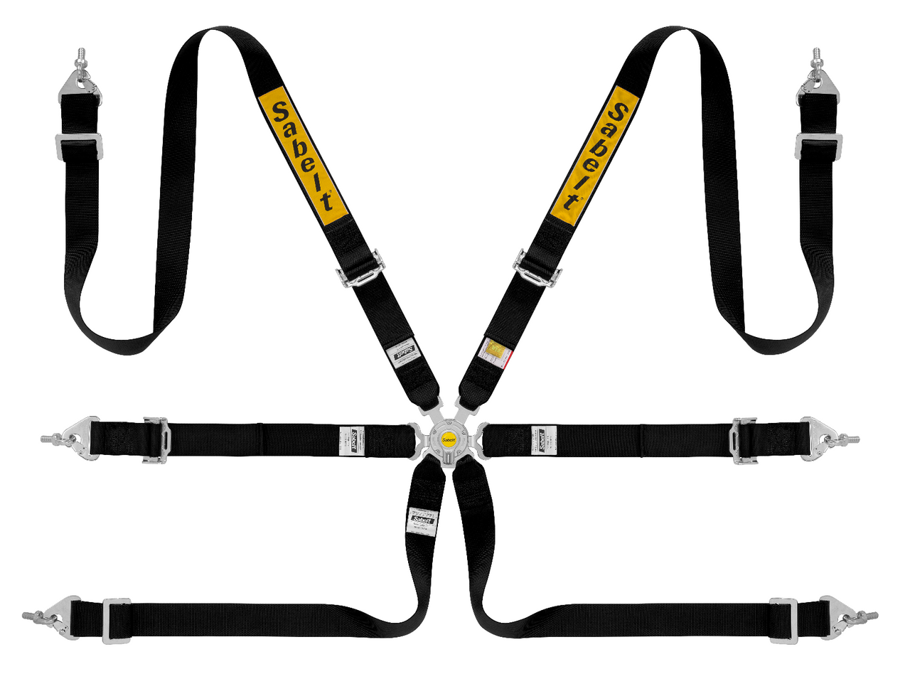 Sabelt Steel Series 2" Rally 6 Point Harness