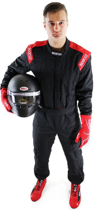 Thumbnail for Sparco Conquest Race Suit Black / Red Will RingwelskiImage