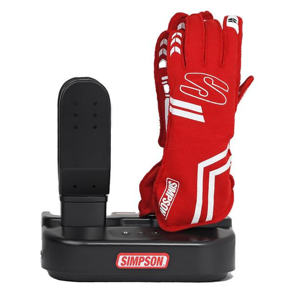 Keep racing gloves dry and disinfected using the Simpson Equipment Sterilizer and Dryer in-stock now at Competition Motorsport.