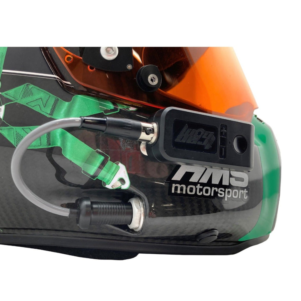 Trac-Com lead follow Bluetooth system installed on a Stilo ST5 Carbon