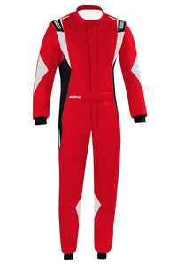 Thumbnail for Sparco Superleggera Race Suit Red / Black Front Image