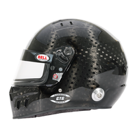 Thumbnail for Lightweight Bell GT6 Carbon SA2025 helmet designed for professional drivers