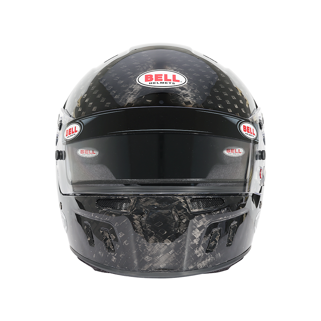 Bell GT6 Carbon SA2025 racing helmet with advanced visor system