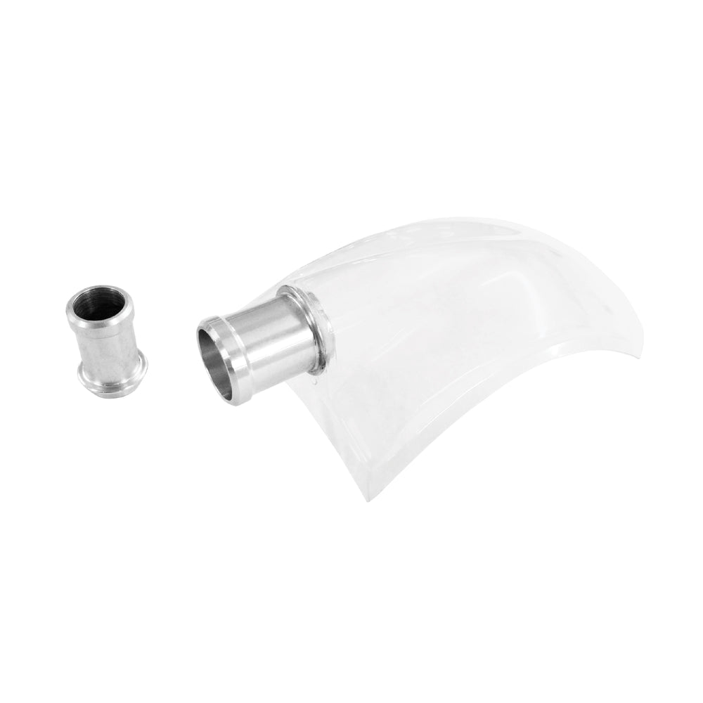 Schuberth SP1 SF4 Clear Top Air clear forced air scoop with connector image