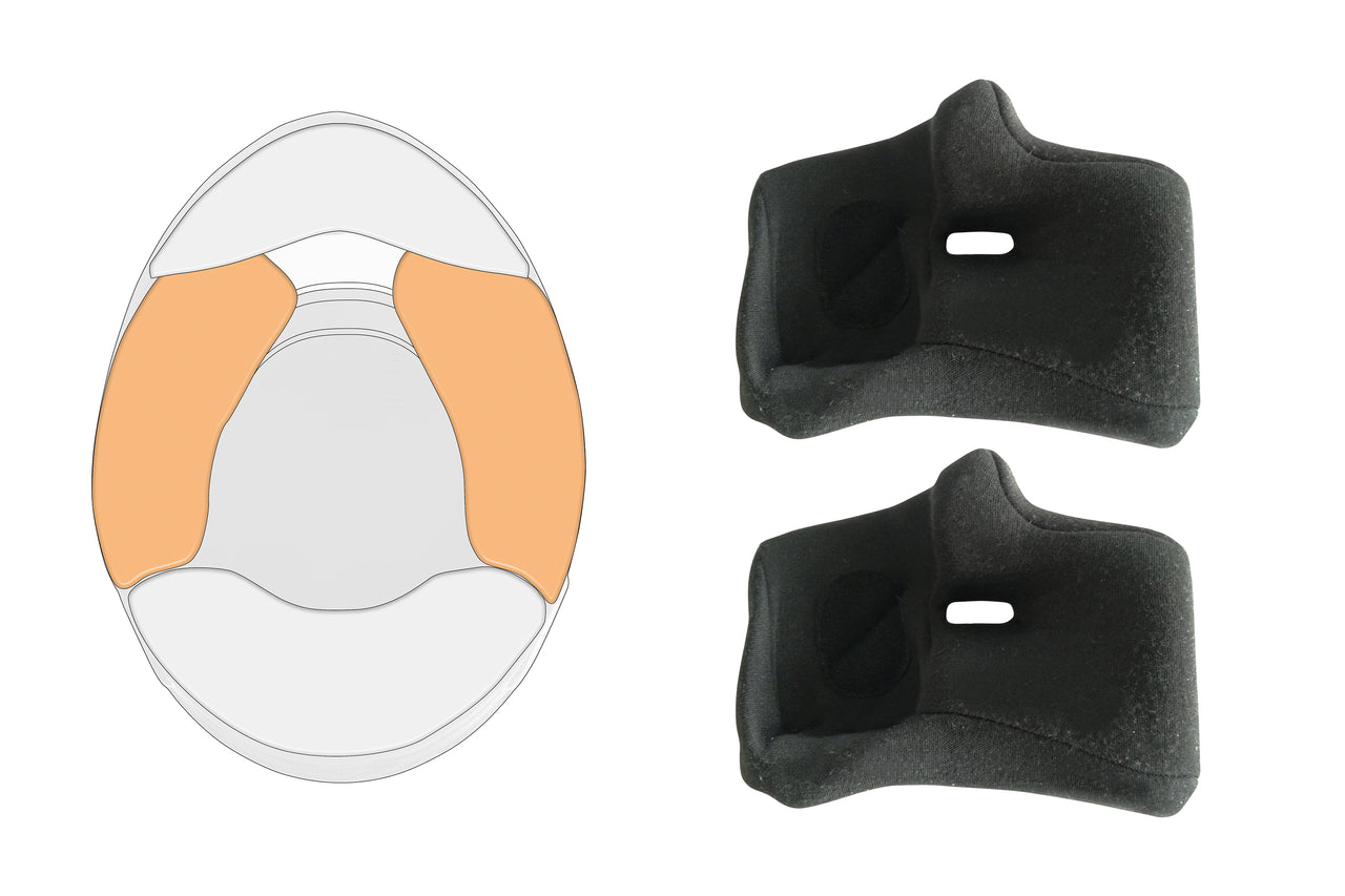 SCHUBERTH 10100012153 Cheek pads 35mm SP1 SCHUBERTH 10100012153 Cheek pads 35mm SP1