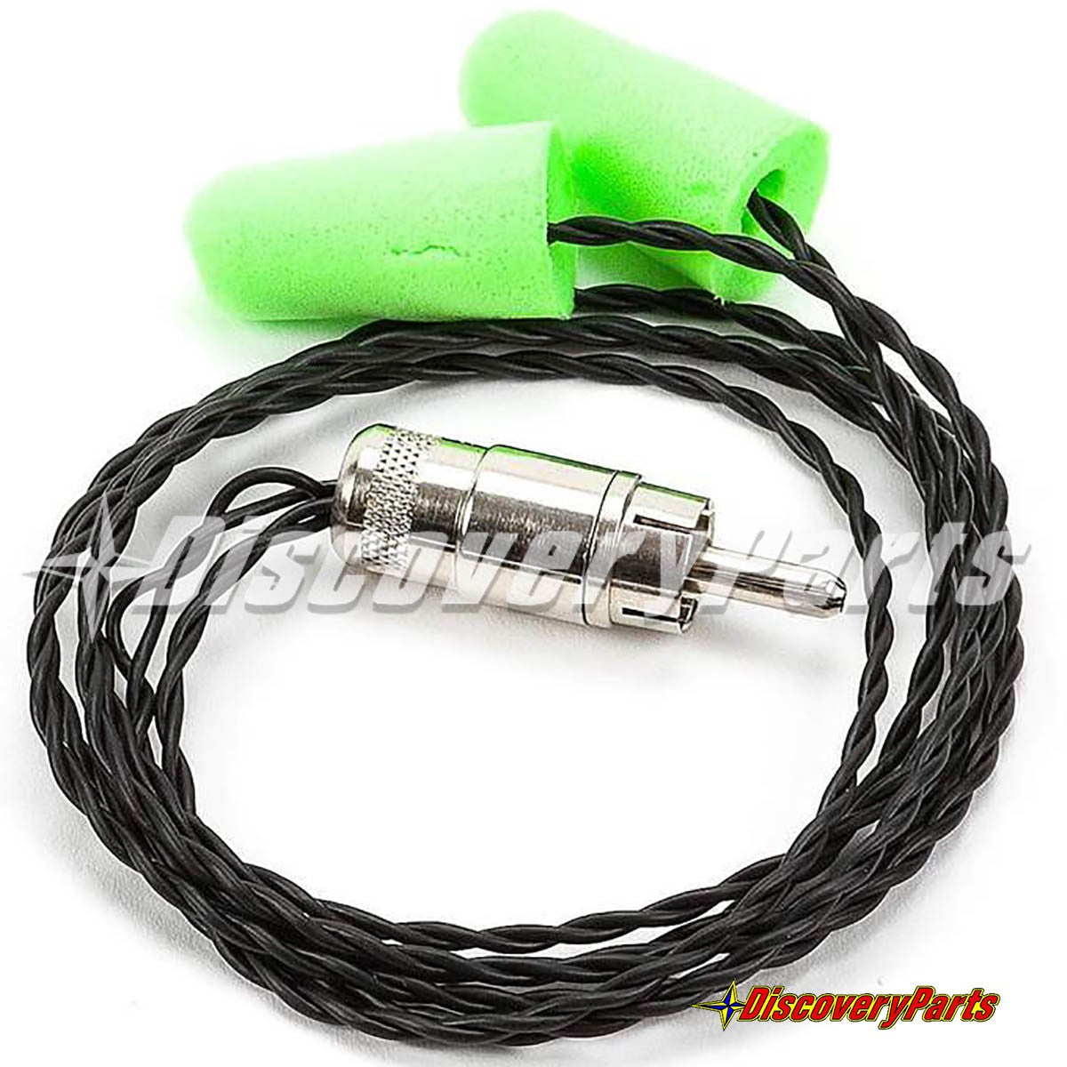 Racing Radio Foam Earbuds European RCA Male Plug
