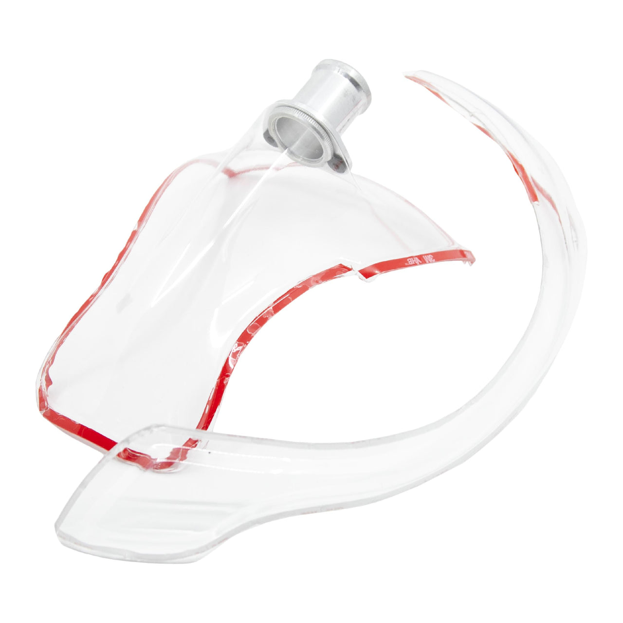 Schuberth Composite Side and Top Air clear helmet ventilation attachment with large aluminum nozzle image