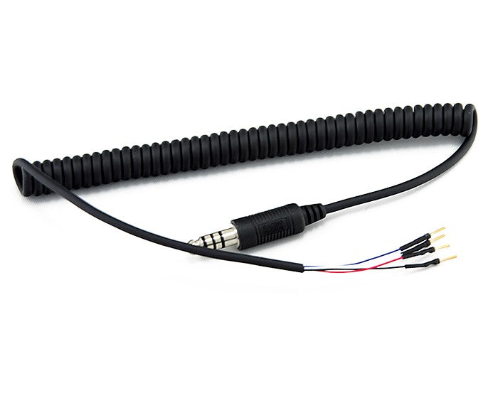 Racing Radios 4-C IMSA Helmet Coil Cord
