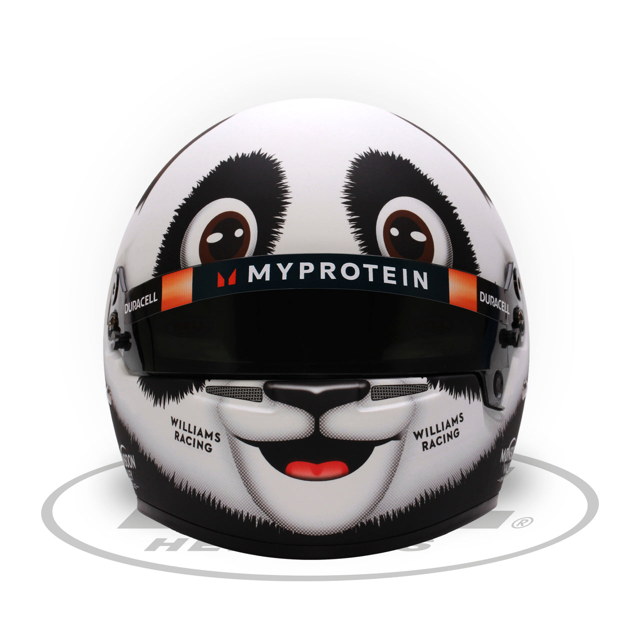 Bell HP77 Alex Albon China GP 1:2 Mini Helmet