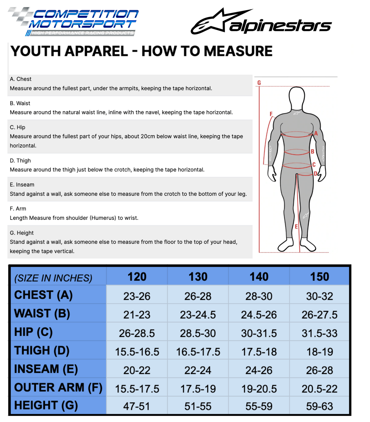 Alpinestars KMX 3 S V2 Youth Kart Racing Suit