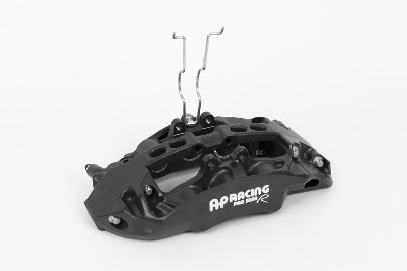 AP Racing brake caliper on a white background