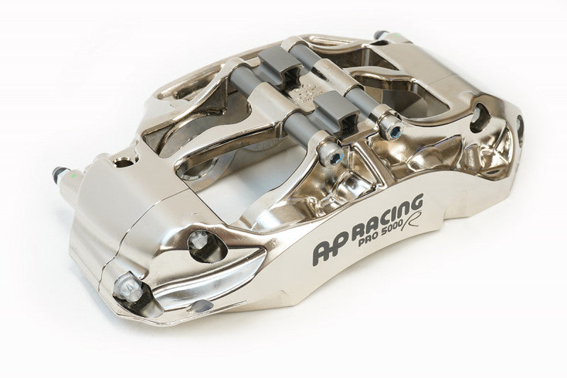 AP Racing brake caliper on a white background