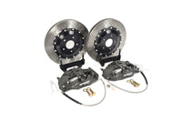 Thumbnail for AP Racing Brake system anodized with two large brake rotors and calipers on a white background