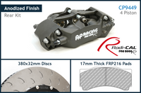 Thumbnail for AP Racing Radi-CAL 380mm Competition Brake Kit 991.2 / 992.1 GT3 Cup Car (Rear)