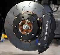 Thumbnail for AP Racing 410x36mm 2-piece J Hook Front Brake Rotors - Porsche (OEM PCCB)