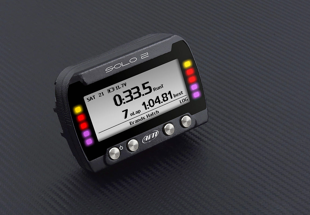 AiM Solo2 Racing Lap Timer at Competition Motorsport