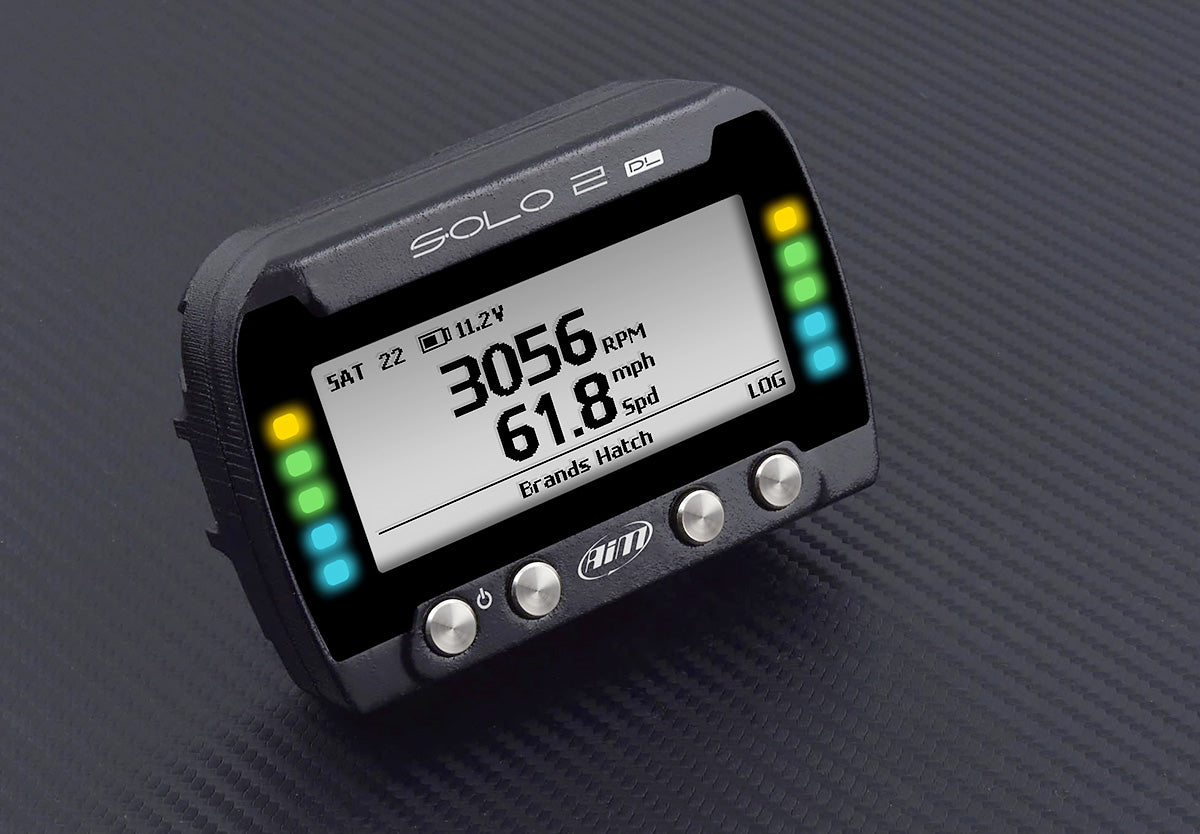 AiM Sports Solo2 DL Data Logging Lap Timer