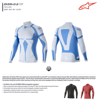 Alpinestars ZX EVO V2 Fireproof Shirt @ Competition Motorsport Alpinestars ZX EVO V2 Fireproof Shirt @ Competition Motorsport