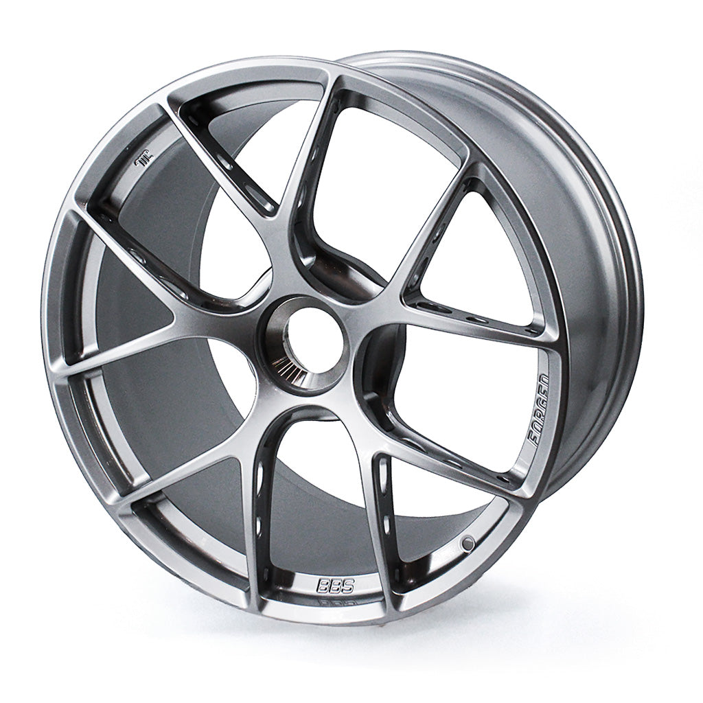 BBS FI-R Evo forged racing wheel Porsche Centerlock in Diamond Silver