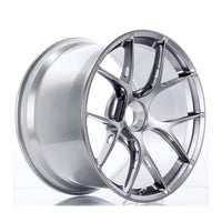 Thumbnail for BBS FI-R Evo forged racing wheels in Diamond Silver Porsche center lock