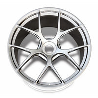 Thumbnail for BBS Diamond Silver FI-R Evo forged wheels for Porsche center lock