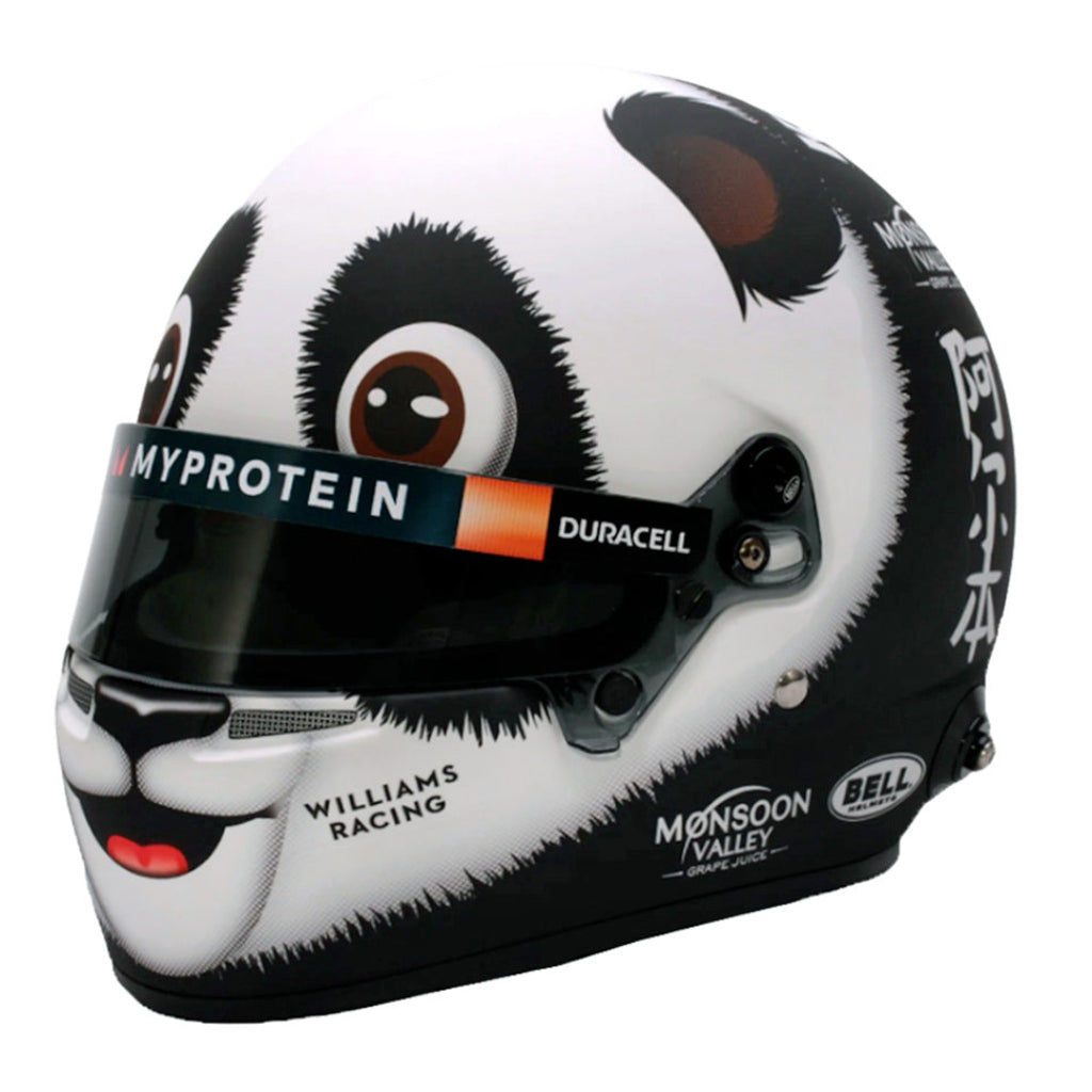 Bell HP77 Alex Albon China 1:2 Scale F1 Mini Helmet | Williams China GP