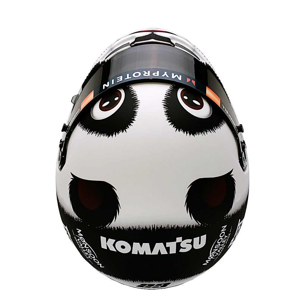 Bell HP77 Alex Albon China 1:2 Scale F1 Mini Helmet | Williams China GP