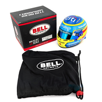 Thumbnail for Bell HP77 Fernando Alonso 1:2 Scale F1 Mini Helmet | Aston Martin 2025 F1 Season