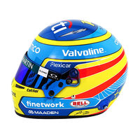 Thumbnail for Bell HP77 Fernando Alonso 1:2 Scale F1 Mini Helmet | Aston Martin 2025 F1 Season