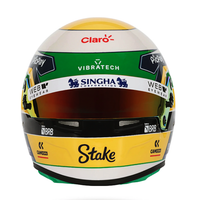 Thumbnail for Bell HP77 Gabriel Bortoleto 1:2 Scale F1 Mini Helmet | Kick Sauber 2025 F1 Season