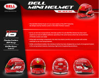 Thumbnail for Bell HP77 2024 Charles Leclerc 1:2 Mini Helmet