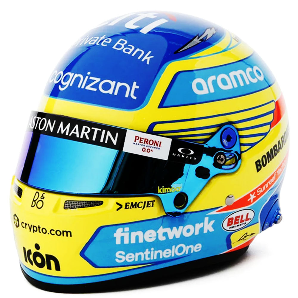 Bell HP77 2024 Fernando Alonso 1:2 Mini Helmet