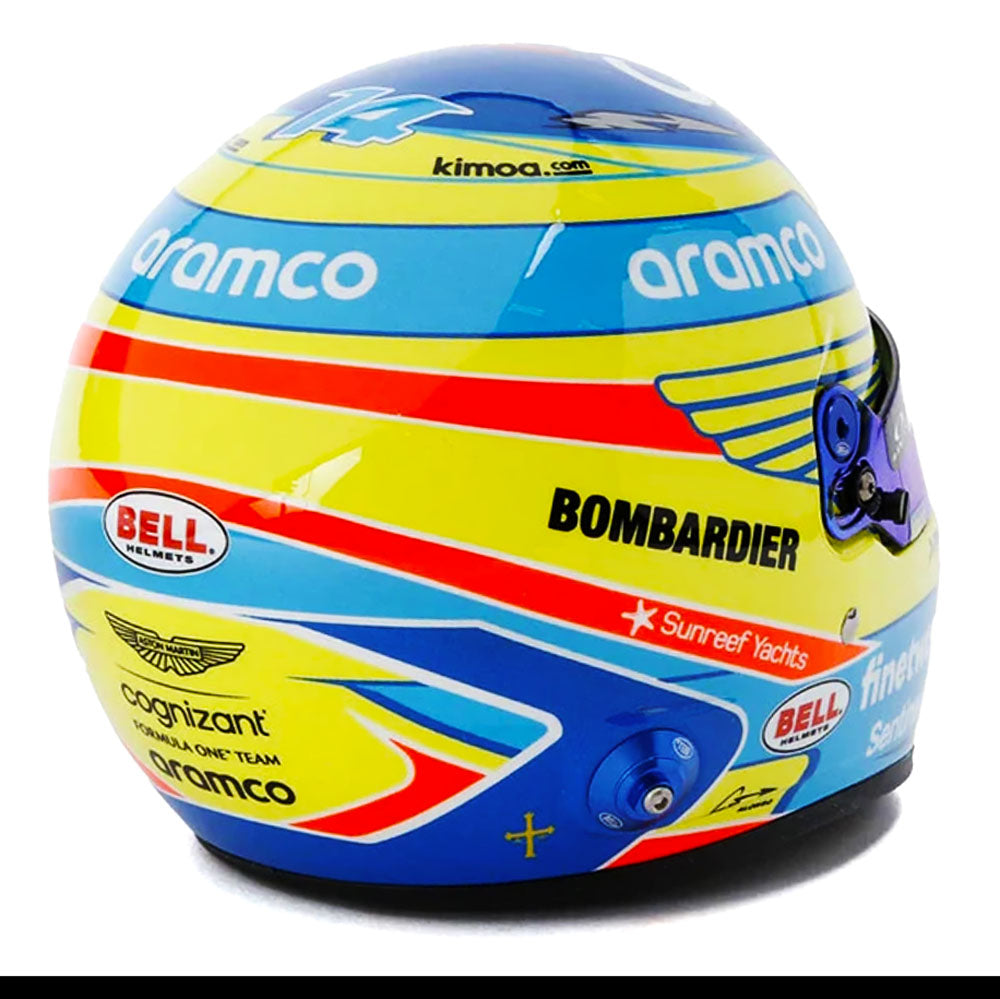 Bell HP77 2024 Fernando Alonso 1:2 Mini Helmet