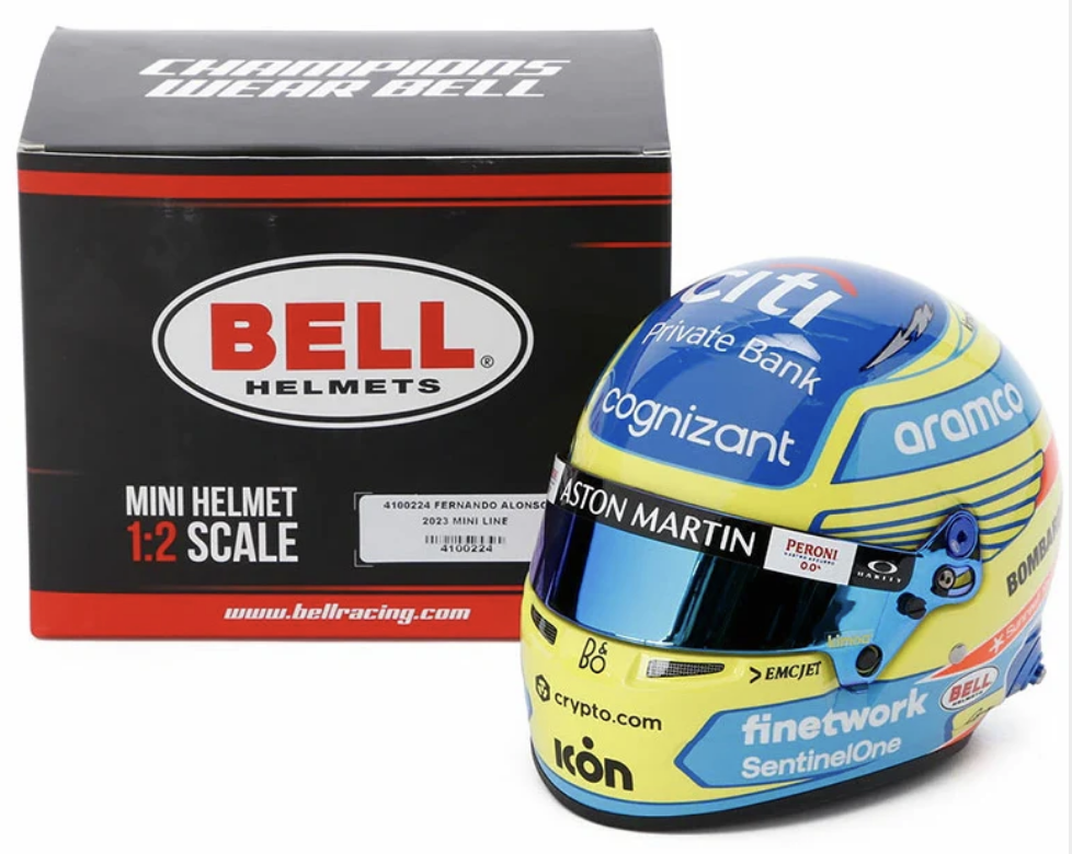 Bell Mini 2024 Fernando Alonso Helmet 4100308 Box Image