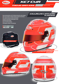 Bell KC7-CMR Charles Leclerc Helmet in stock @ Competition Motorsport