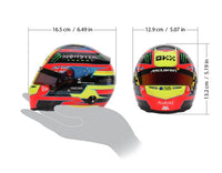 Thumbnail for Bell Mini Helmet 2025 Oscar Piastri Dimensions Image