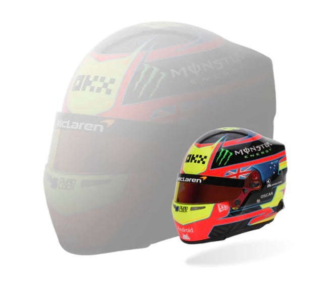 Bell Mini Helmet 2025 Oscar Piastri In stock Image