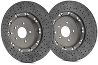 Thumbnail for Brembo Brakes Front 380x34 CCM-R Rotors | Six Piston GT-M Calipers