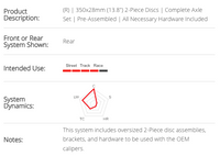 Thumbnail for Brembo 2-Piece Slotted Rotors Porsche 991.1 Carrera S/4S/GTS (Rear)