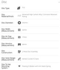 Thumbnail for Brembo 2-Piece Slotted Rotors Porsche 992 Carrera S/4S/GTS (Front)