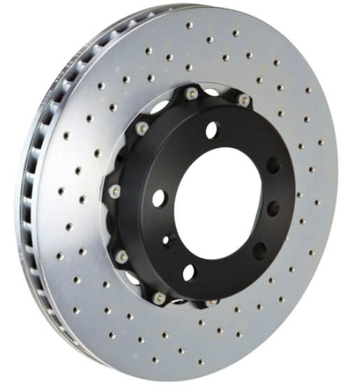 Brembo 330mmx34mm 2-piece Front Brake Rotors for Porsche  (OEM Iron)