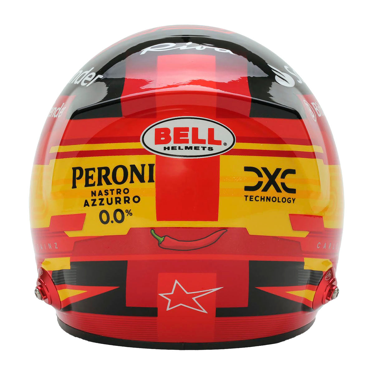 Bell HP77 2024 Carlos Sainz 1:2 Scale Mini Helmet