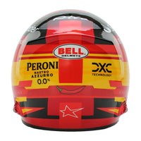 Thumbnail for Bell HP77 2024 Carlos Sainz 1:2 Scale Mini Helmet