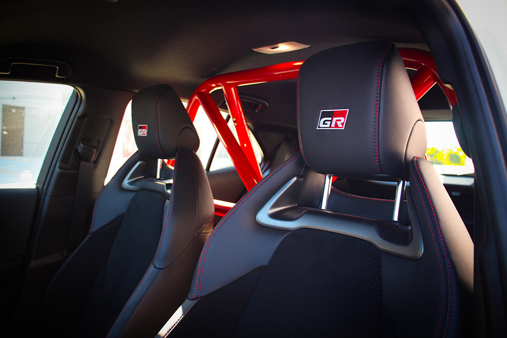 CMS Performance bolt-in roll bar for the Toyota GR Corolla