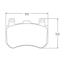Thumbnail for Cobalt Racing Brakes RC95 rear pads for Corvette C8 Z06
